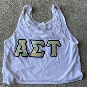 AST crop tank pinapple